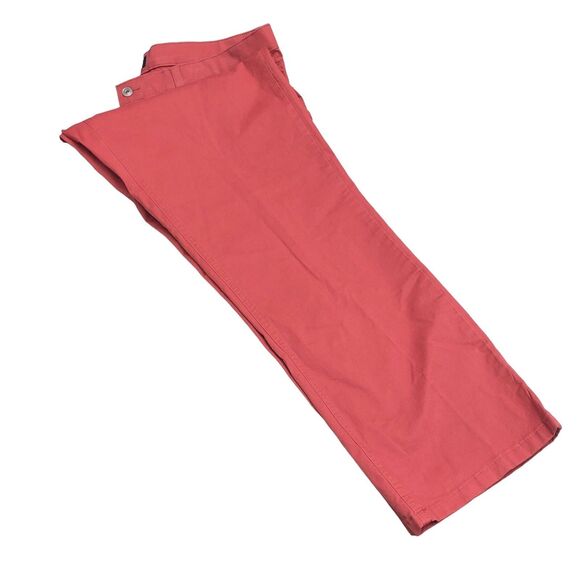 Size 40x30 Roundtree & Yorke Stretch Pants Straight Fit Casual Berry Color Denim - Picture 4 of 12